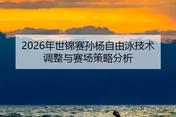 2026年世锦赛孙杨自由泳技术调整与赛场策略分析